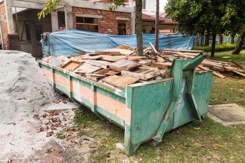 Preparing loft for clearance with safety measures