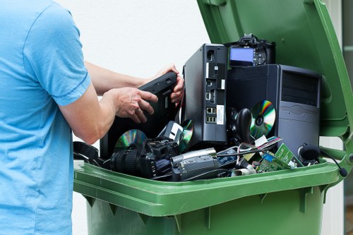 Recycling process for construction waste in Edmonton